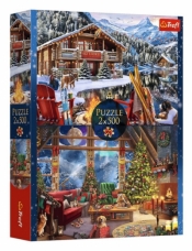Puzzle 2x500 Święta w górach