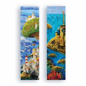 Zakładka kartonowa - Złota Rybka