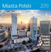 Kalendarz wieloplanszowy Miasta Polski 30x30 2019