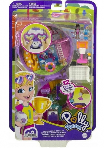 Polly Pocket. Soccer Squad Compact