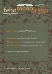 Fenomenologia nr 5/2007