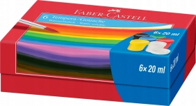Farby plakatowe Faber-Castell, 6szt. (121040)