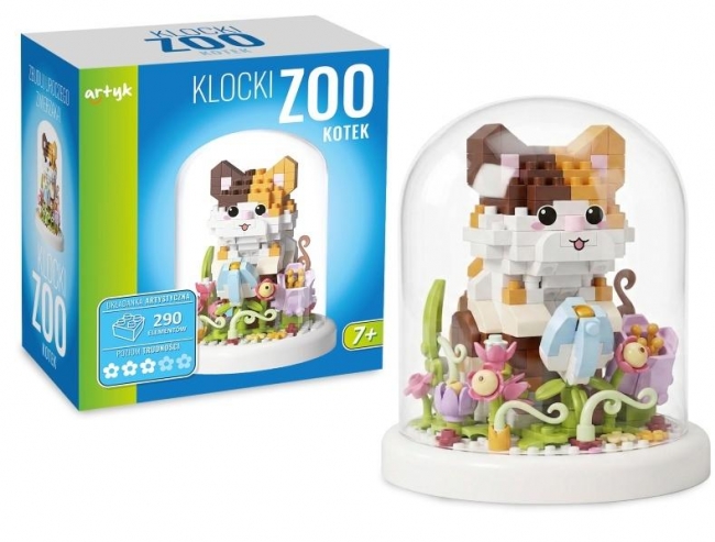 Klocki zoo kotek 290el