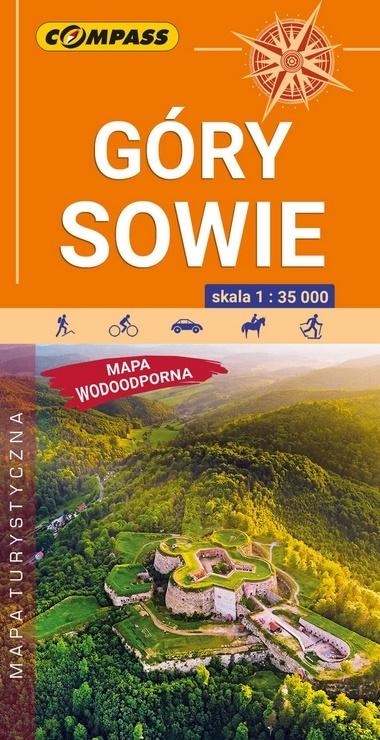 Mapa tur. wodoodporna Góry Sowie 1:35 000 w.2020