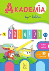 Akademia 4-latka. Pojazdy - Opracowanie zbiorowe