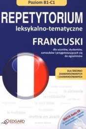 Francuski Repetytorium leksykalno tematyczne + CD Poziom B1-C1