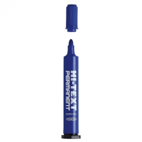 Marker permanentny Fibracolor HI-TEXT 830/PB, niebieski 1,0-5,0 mm ścięta końcówka