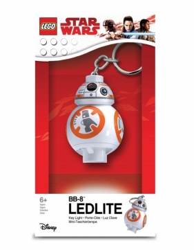 Brelok do kluczy z latarką LEGO®: Star Wars - BB-8TM (LGL-KE101)