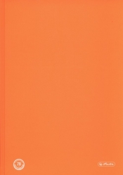 Brulion B5 Color Blocking w kratkę 120 kartek pomarańczowy - <br />