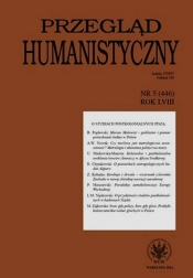 Przegląd Humanistyczny 5/2014 - <br />