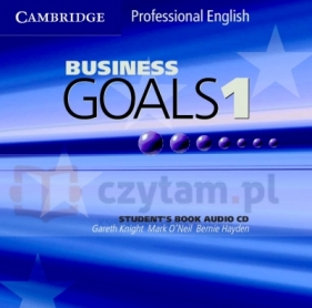 Business Goals 1 Audio CD - Gareth Knight