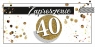 Zaproszenie na 40 Urodziny Z104 (5szt)