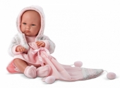 Lalka Bimba w różowej sukience 35 cm (63540)