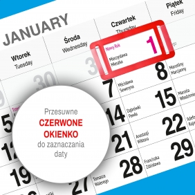 Kalendarz 2026 Trójdzielny - Widok