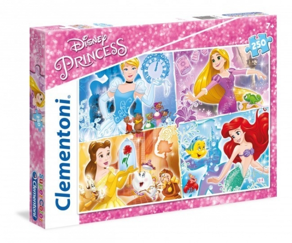 Puzzle SuperColor 250 Disney Princess (29740)