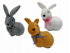 Figurka wielkanocna zając 13 cm (mix kolorów)