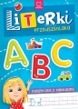 Literki przedszkolaka. Książeczka z naklejkami - Agnieszka Bator