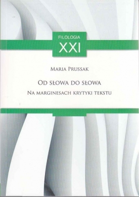 Od słowa do słowa - Prussak Maria<br />