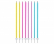 Świeczka urodzinowa Godan cinkie pastel mix 16 sztuk (SF-SPMI)
