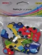 Naklejki z pianki auta 16szt