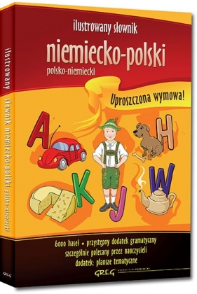 Ilustrowany słownik niemiecko-polski, polsko-niemiecki - Adrian Golis