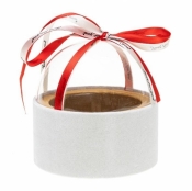 Pudełko Flower Box biały ROZETTE