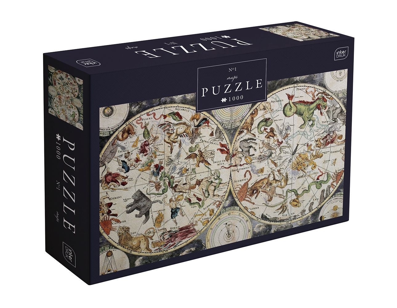 Interdruk, Puzzle 1000: Map 1 - Celestial Planisphere