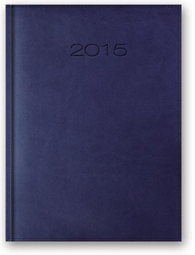 Kalendarz 2015 A5 21T Virando tygodniowy granatowy - <br />