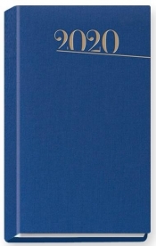 Terminarz 2020 Tygodniowy Standard niebieski