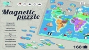 Puzzle magnetyczne Mapa Świata
