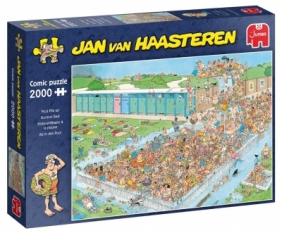 Puzzle 2000: Haasteren - Tłumy na basenie (20040)