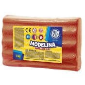 Modelina Astra, 1 kg - czerwona (304111009)