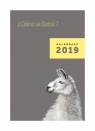 Kalendarz Narcissus A5 tygodniowy Lama 2019