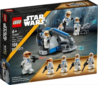 Lego Star Wars 75359, Zestaw bitewny z 332. oddziałem klonów Ahsoki (Uszkodzone opakowanie)