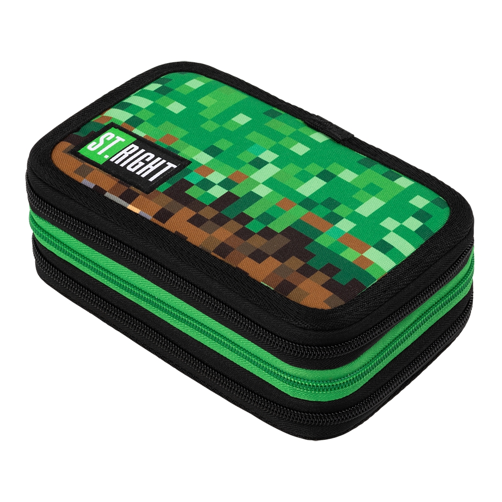 Piórnik potrójny z wyposażeniem St.Right PC-05 - Game Zone