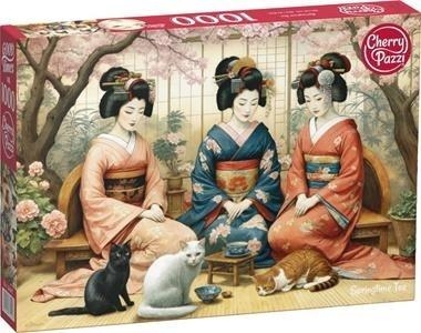 <img src='https://webimage.pl/pics/407/1/d5903728731407.jpg' style='height:440px' /> Puzzle 1000 Springtime Tea