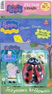 Świnka Peppa Najlepsi przyjaciele / Jeżynowa krolewna + Biedronka z lupą - <br />