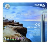 Kredki Lyra Graduate Aquarell Metal Box, 24 kolory (L2881240)