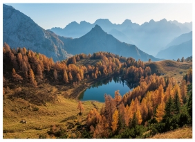 Ravensburger, Puzzle 1000: Jezioro Bordgalia, Włochy (12000540)