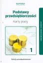 Podstawy przedsiębiorczości 1. Karty pracy ucznia. Zakres podstawowy - Jolanta Kijakowska