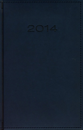 Kalendarz 2014 B6 41D Niebieski dzienny - <br />