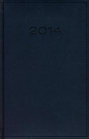 Kalendarz 2014 B6 41D Niebieski dzienny - <br />