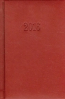 Kalendarz 2016 Książkowy B6D czerwony