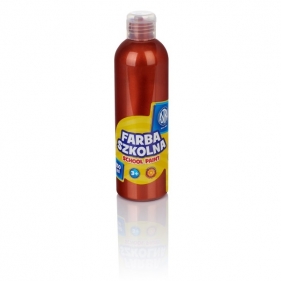 Farba szkolna Astra, 250 ml - metaliczna miedziana (301217035)