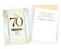 Karnet B6 Urodziny 70