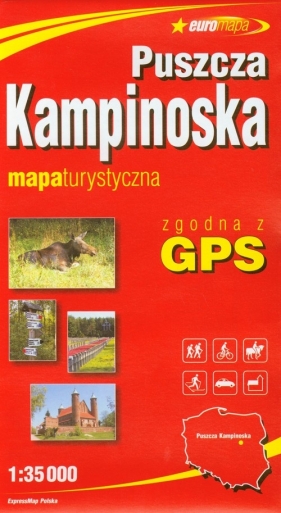 Puszcza Kampinoska 1:35 000 mapa turystyczna