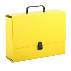 Teczka z rączką A4 10cm żółta PENMATE