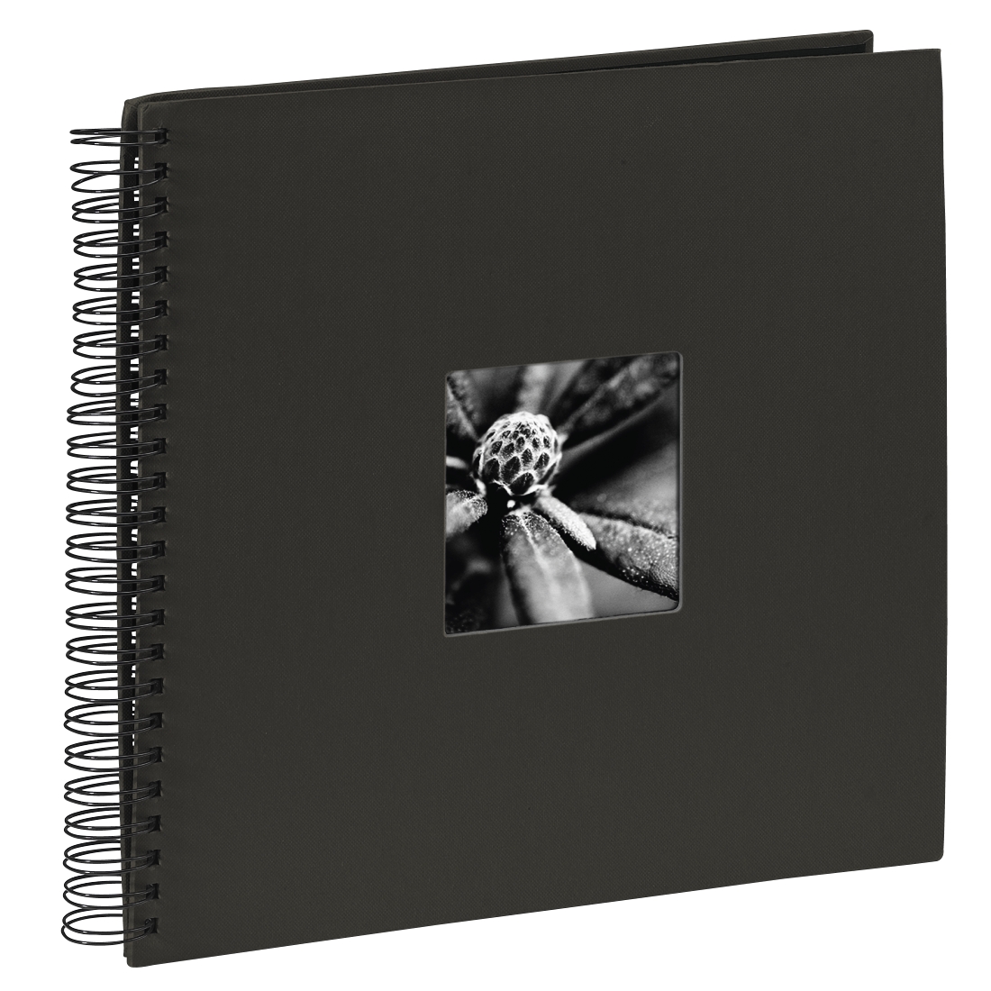 Hama, spiralny album na zdjęcia Fine Art, 36x32/50, czarny z czarnymi kartkami (000901400000)