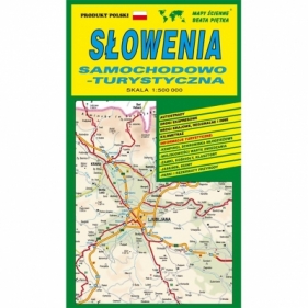 Słowenia mapa samochodowo-turystyczna - Wydawnictwo Piętka