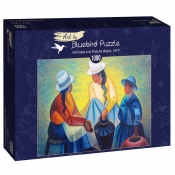 Bluebird Puzzle 1000: Toffoli, Kobiety z niebieskim dzbanem (60140)
